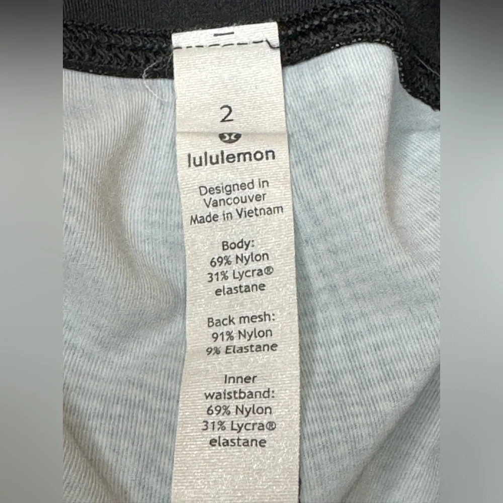 Lululemon Pace Rival High-Rise Crop 22